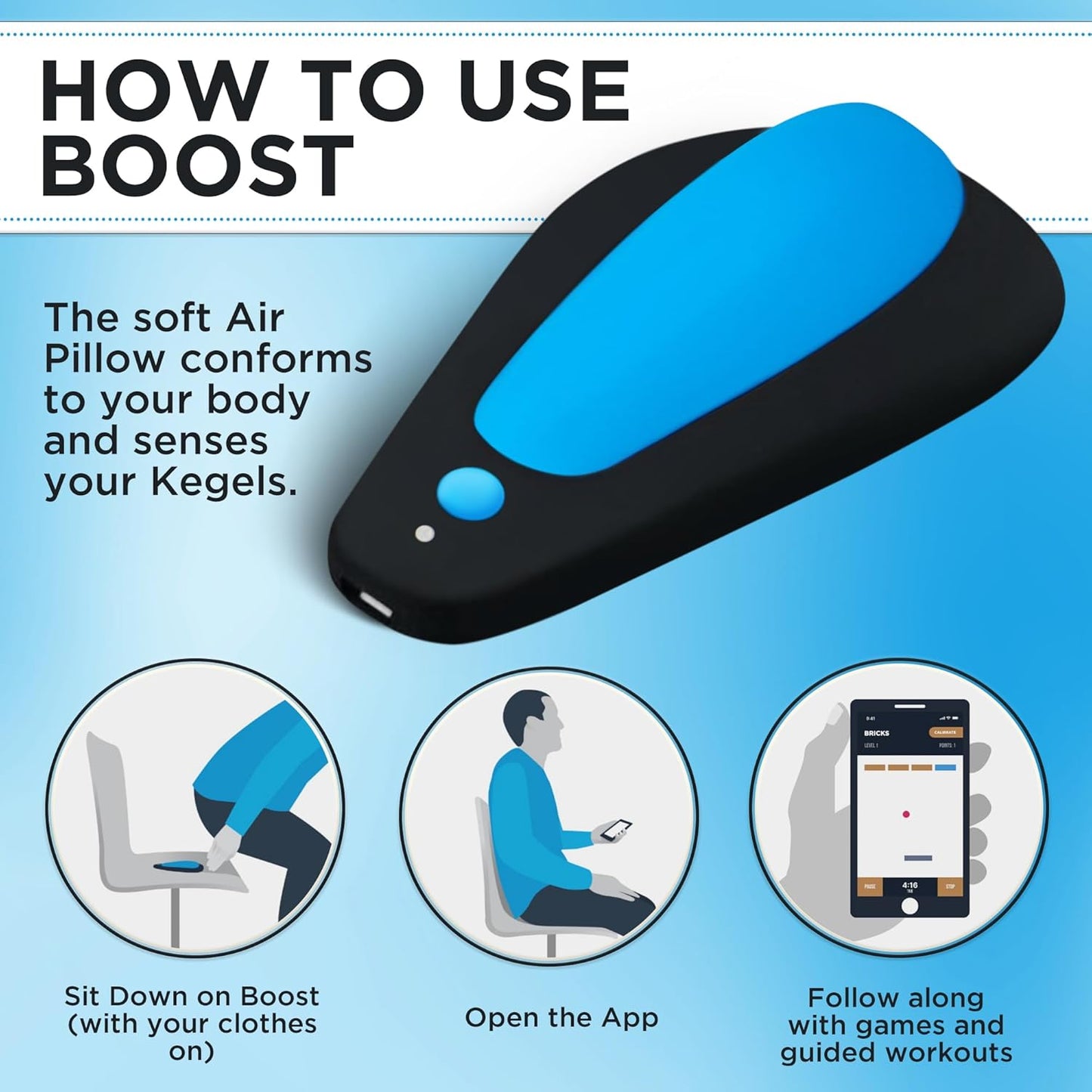 Kegel Pelvic Floor Muscle Trainer 